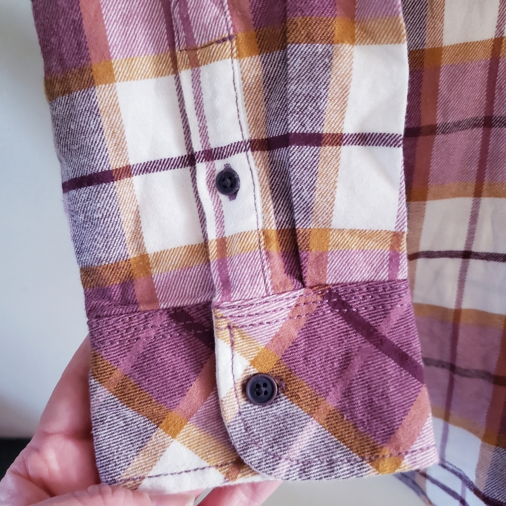 Windriver Heritage BNWT Women's Plaid Flannel Long Sleeve Shirt - XL (98% COTTON - Picture 5 of 8